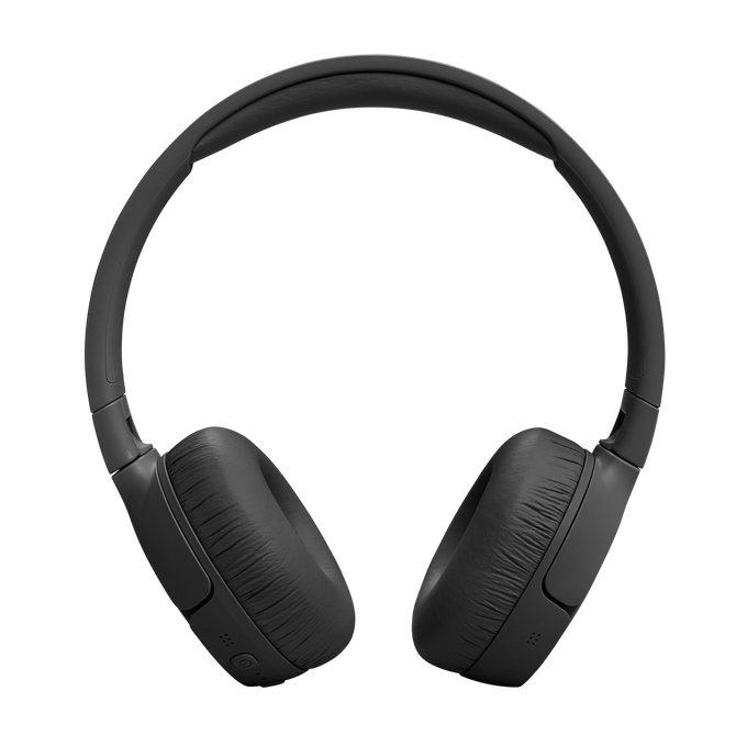 JBL Tune 670NC - Black - Adaptive Noise Cancelling Wireless On-Ear Headphones - Front image number null